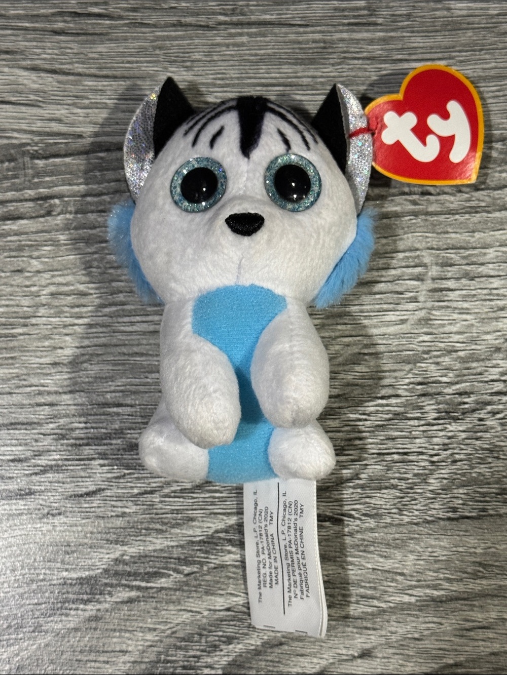 McDonald’s | Ty Teenie Beanie Boos: Weiss (2020) - Happy Meal Plush Toy